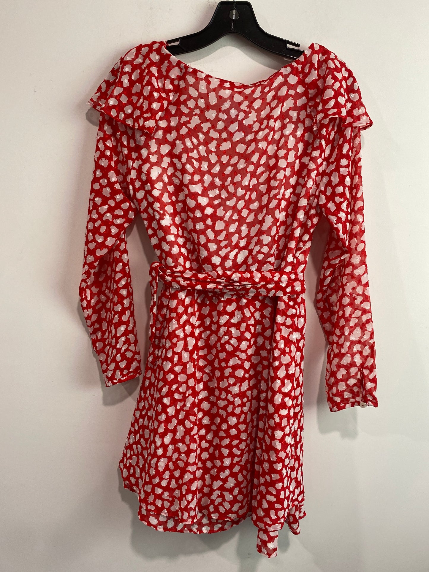 Red Dress Casual Midi Free People, Size M