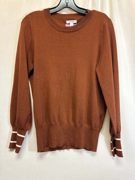 Brown Top Long Sleeve Nine West, Size L