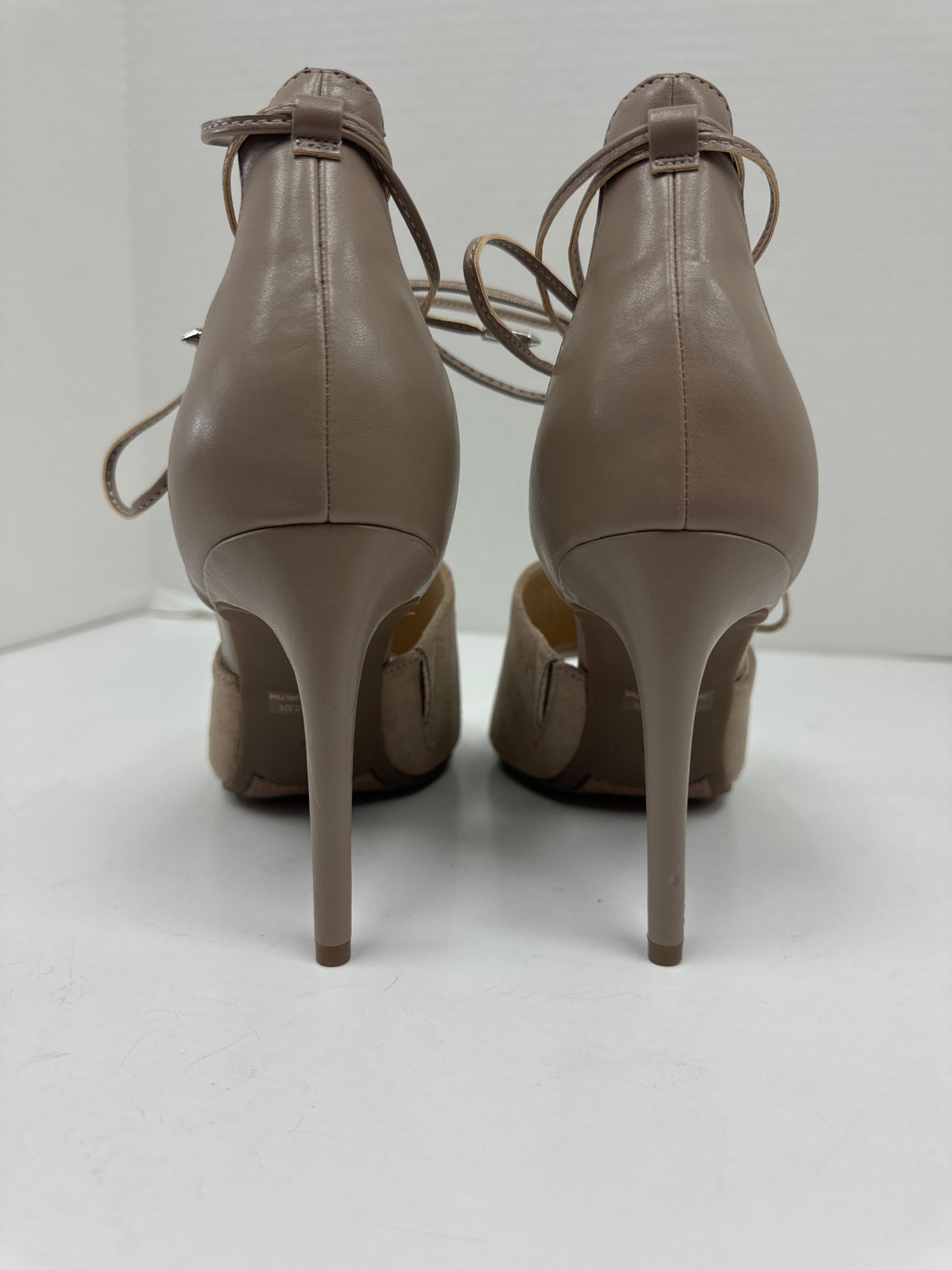 Taupe Shoes Heels Stiletto Marc Fisher, Size 7.5