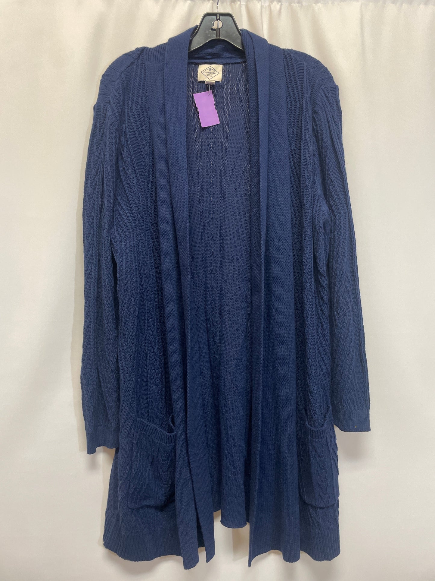 Blue Cardigan St Johns Bay, Size L