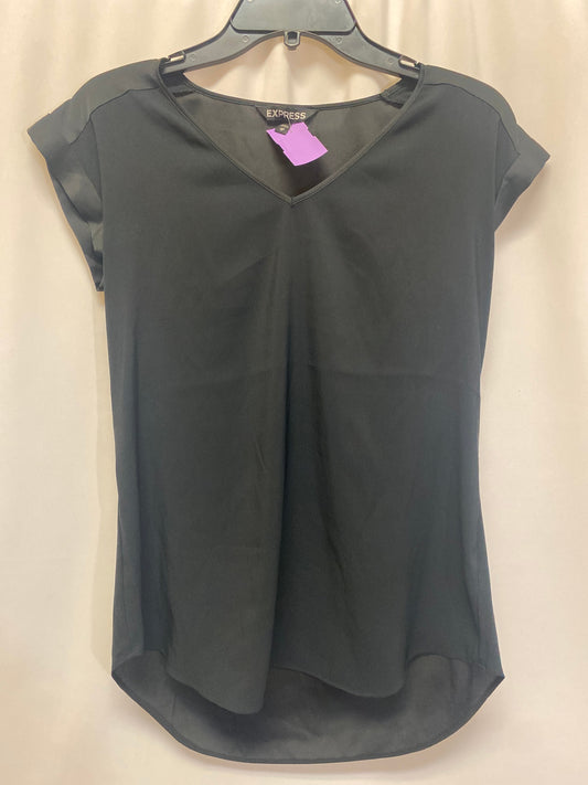 Black Top Short Sleeve Express, Size Xs