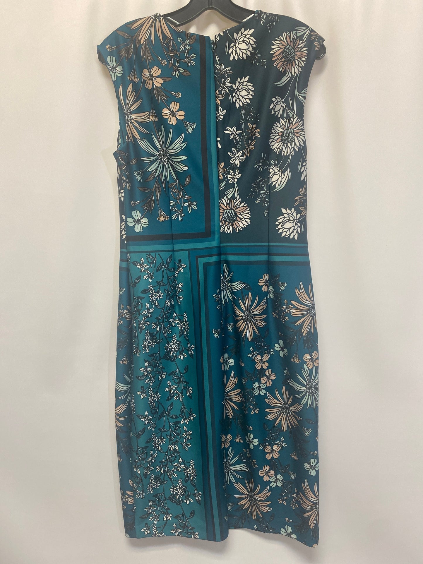 Green Dress Casual Midi Vince Camuto, Size L