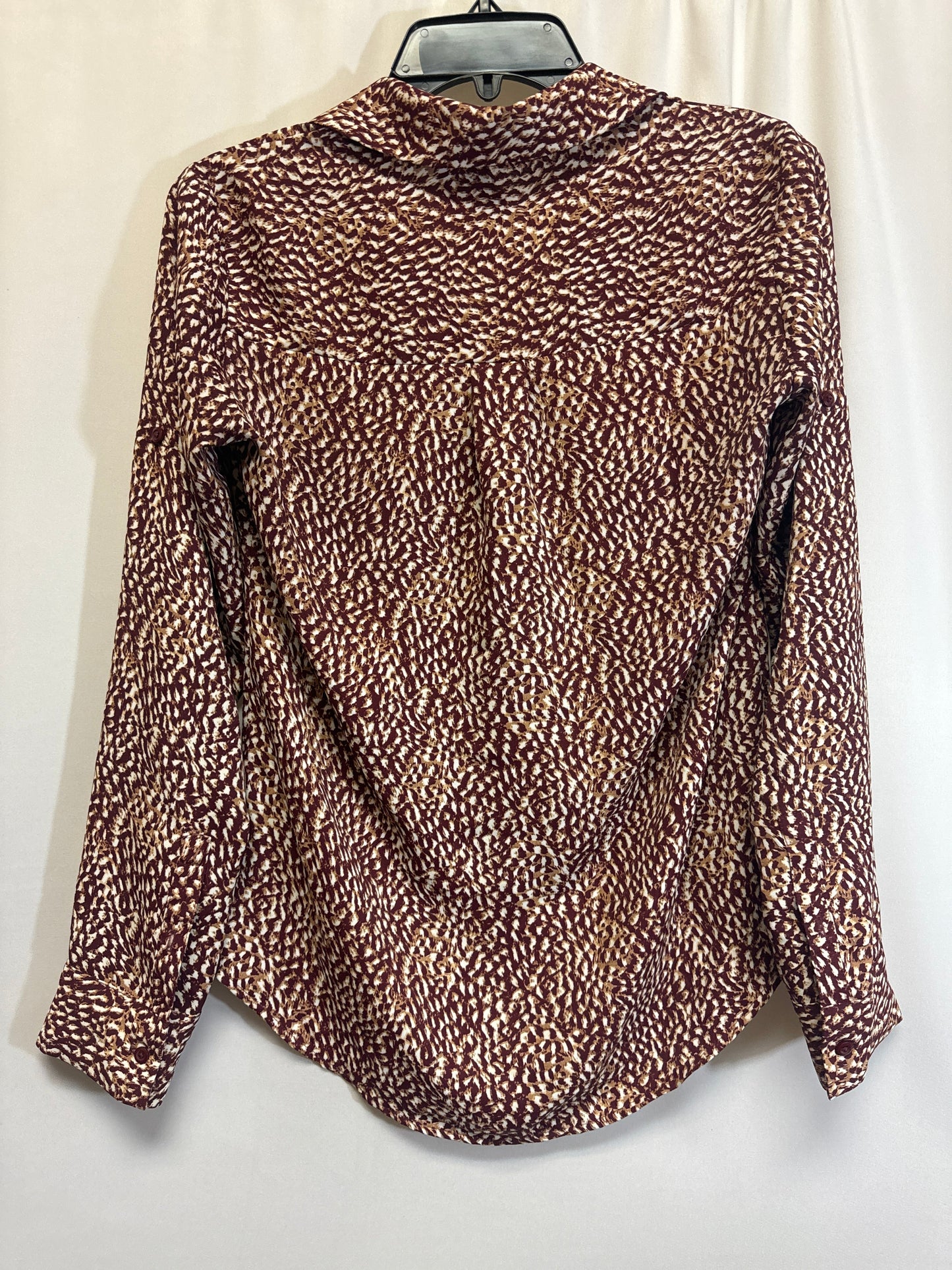 Mauve Top Long Sleeve Express, Size Xs