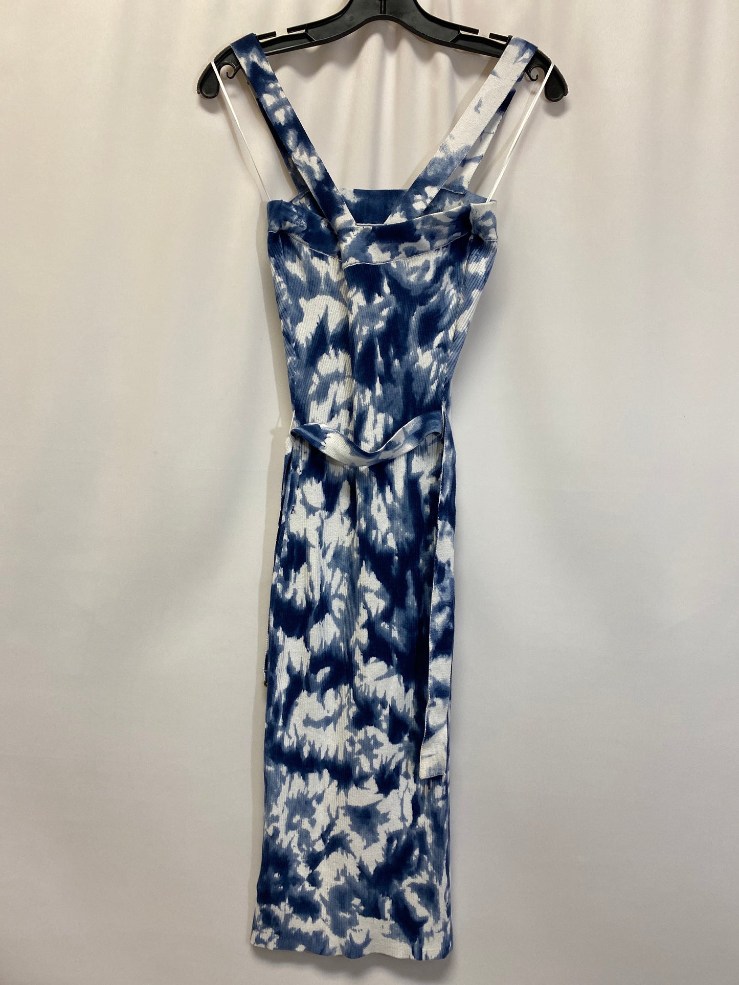 Blue Dress Casual Midi Michael By Michael Kors, Size S