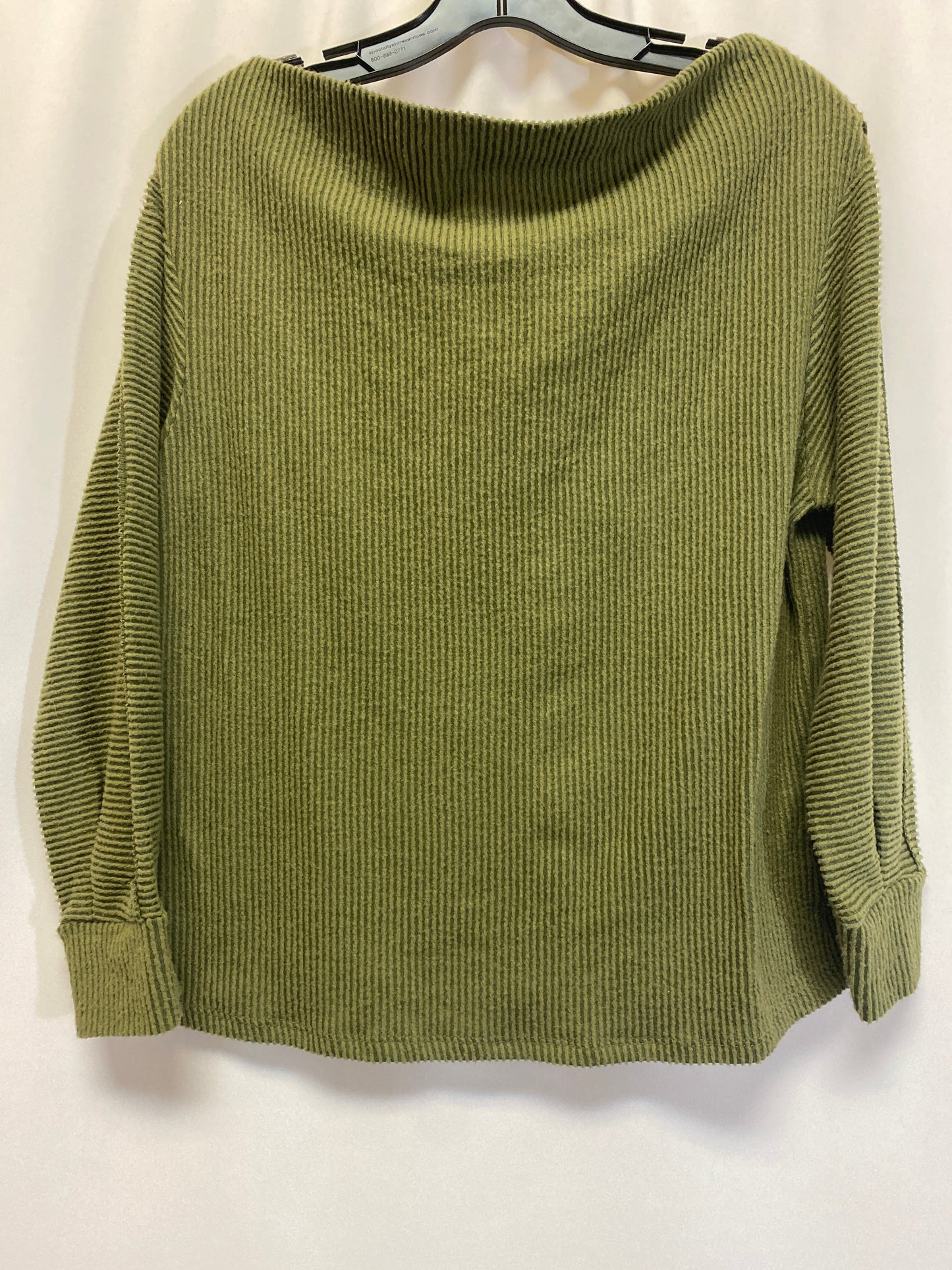 Green Top Long Sleeve Clothes Mentor, Size M