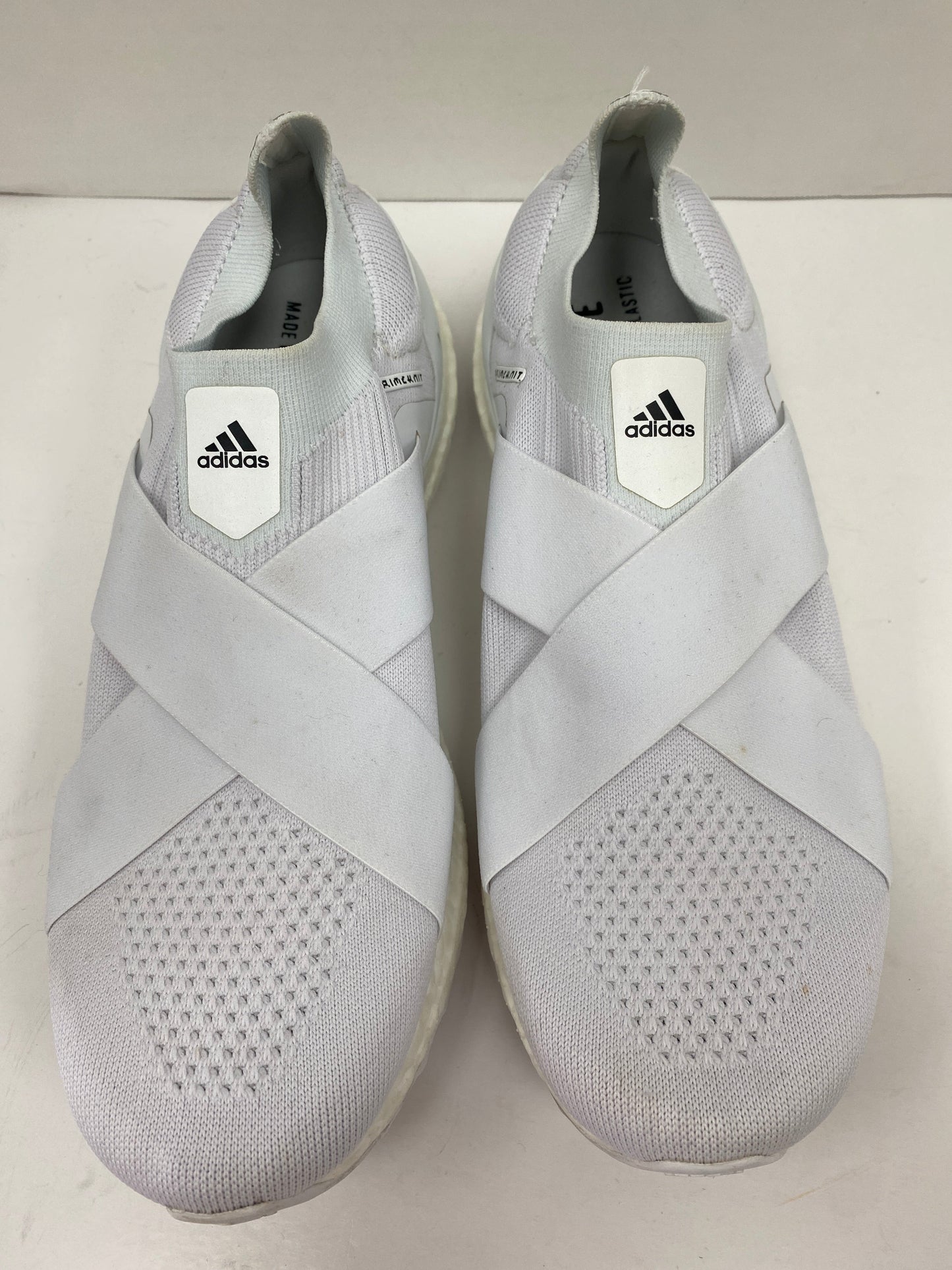 White Shoes Athletic Adidas, Size 8.5