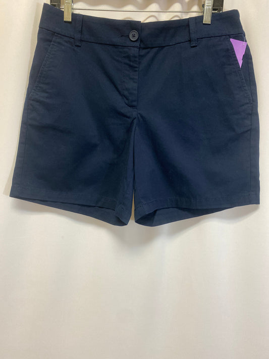 Navy Shorts Loft, Size 8
