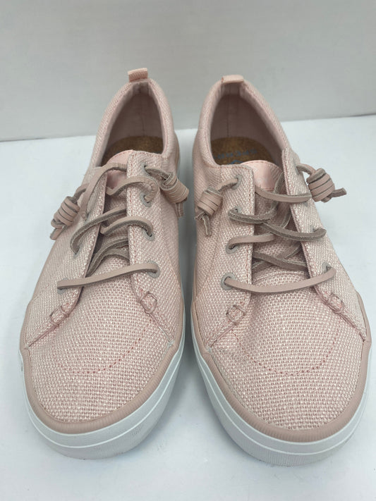 Pink Shoes Sneakers Sperry, Size 8