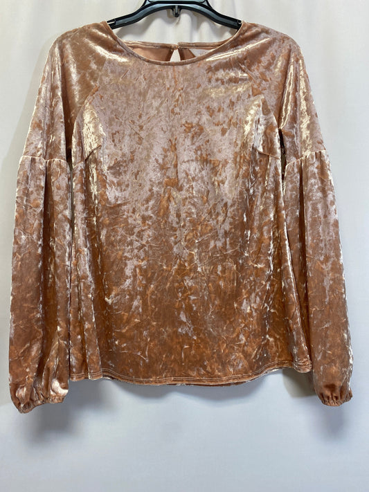 Pink Top Long Sleeve Lc Lauren Conrad, Size Xs