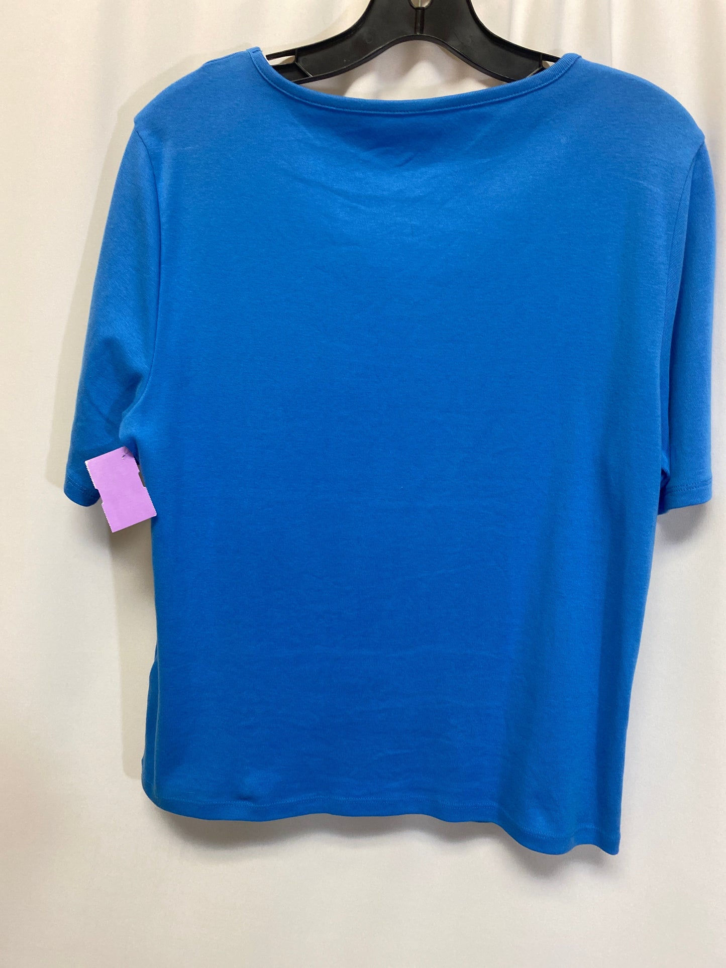 Blue Top Short Sleeve J. Crew, Size Xl