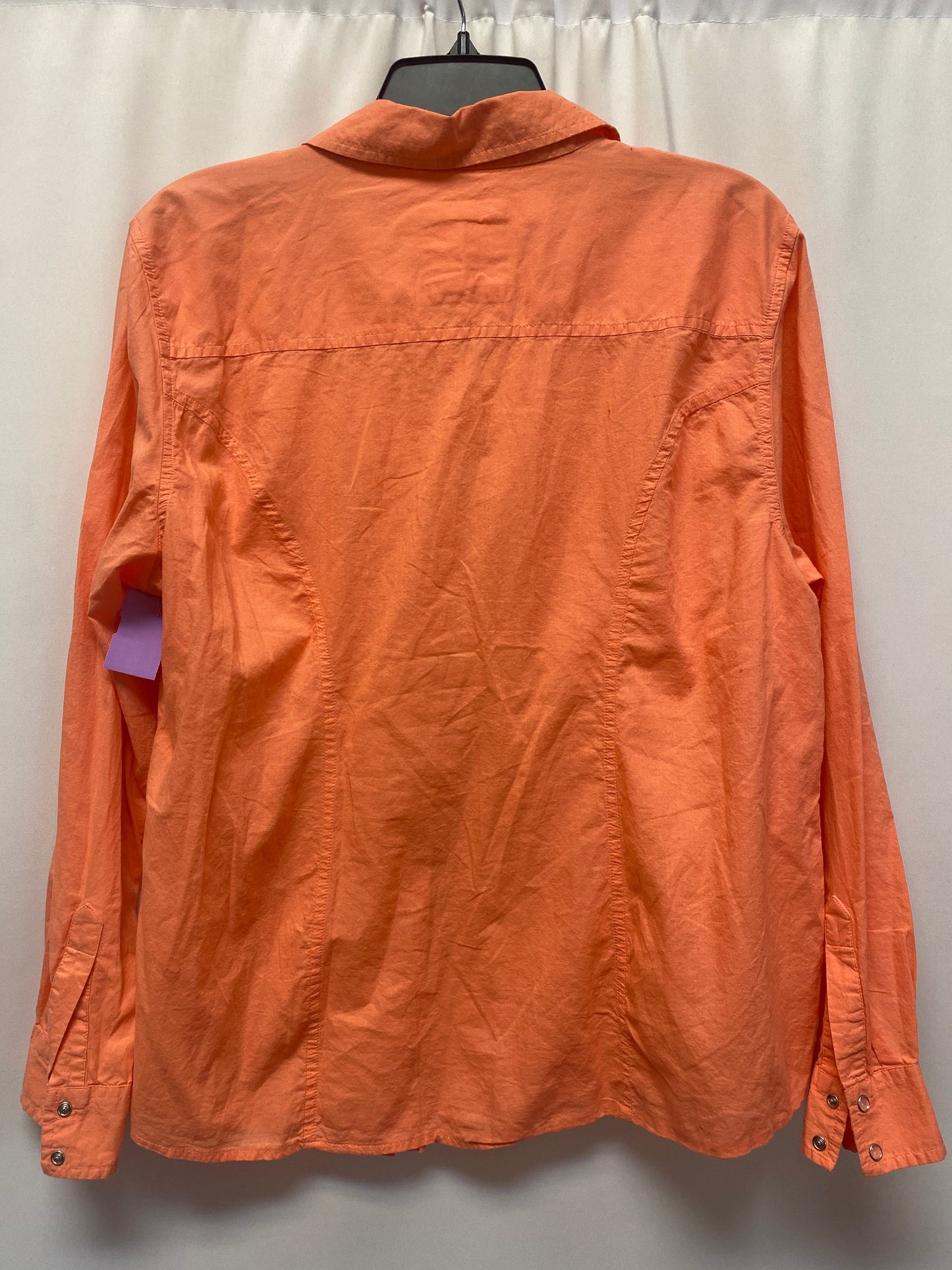 Peach Top Long Sleeve Style And Company, Size Xl