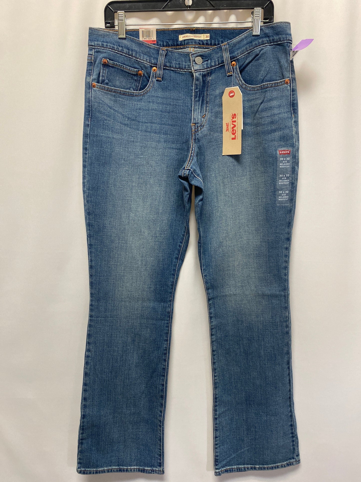 Blue Denim Jeans Boot Cut Levis, Size 10