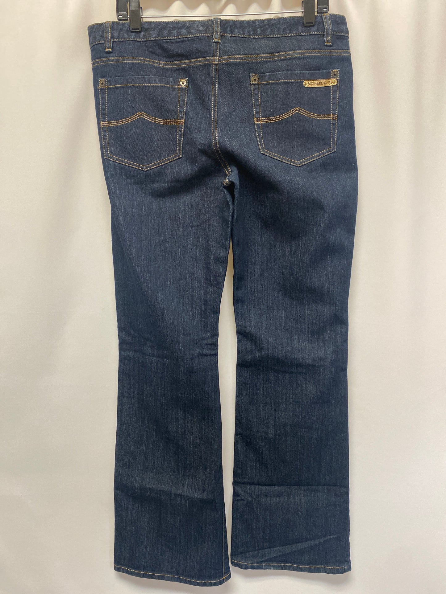 Blue Denim Jeans Straight Michael Kors, Size 12