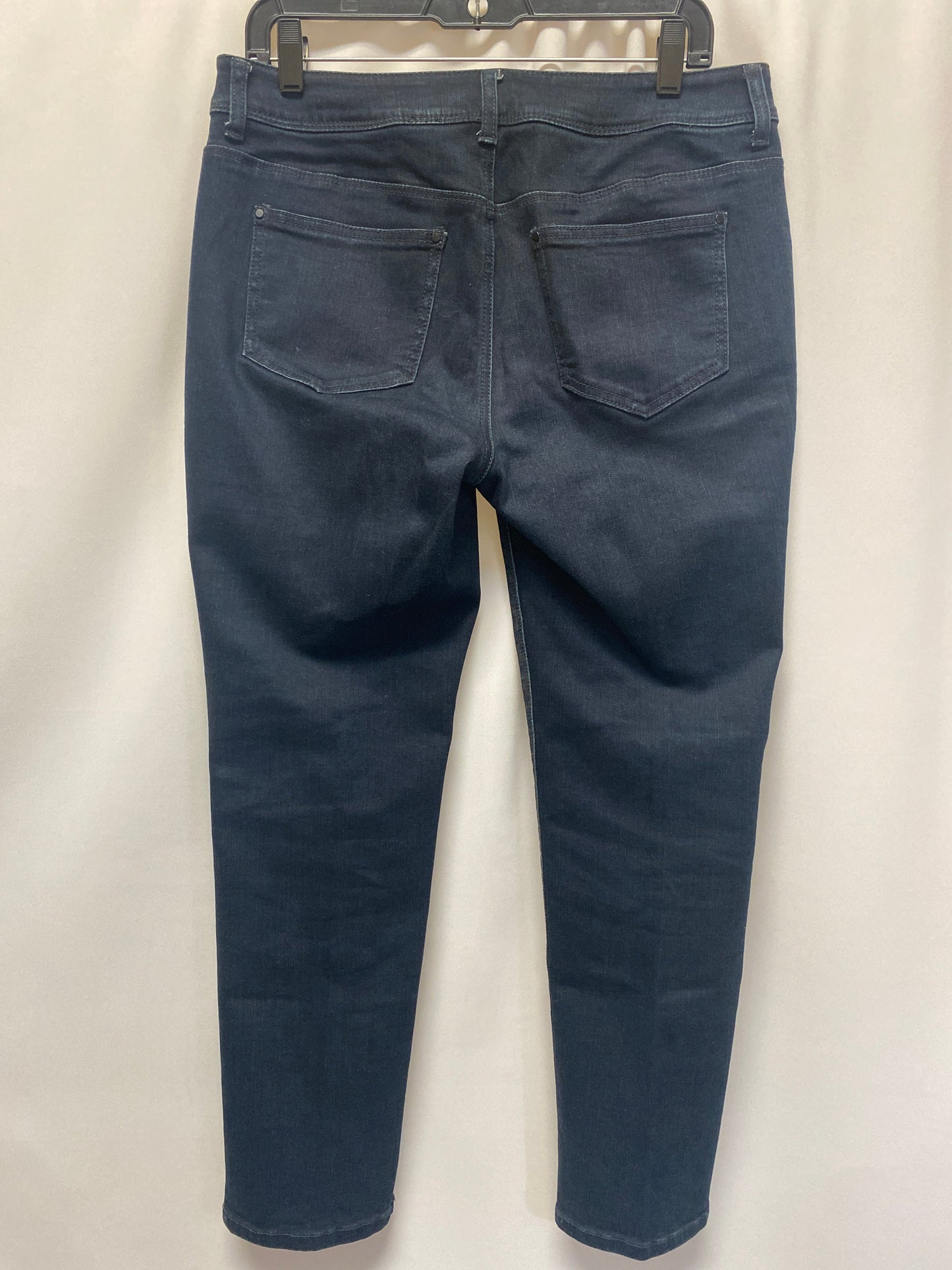 Blue Denim Jeans Straight Chicos, Size 4