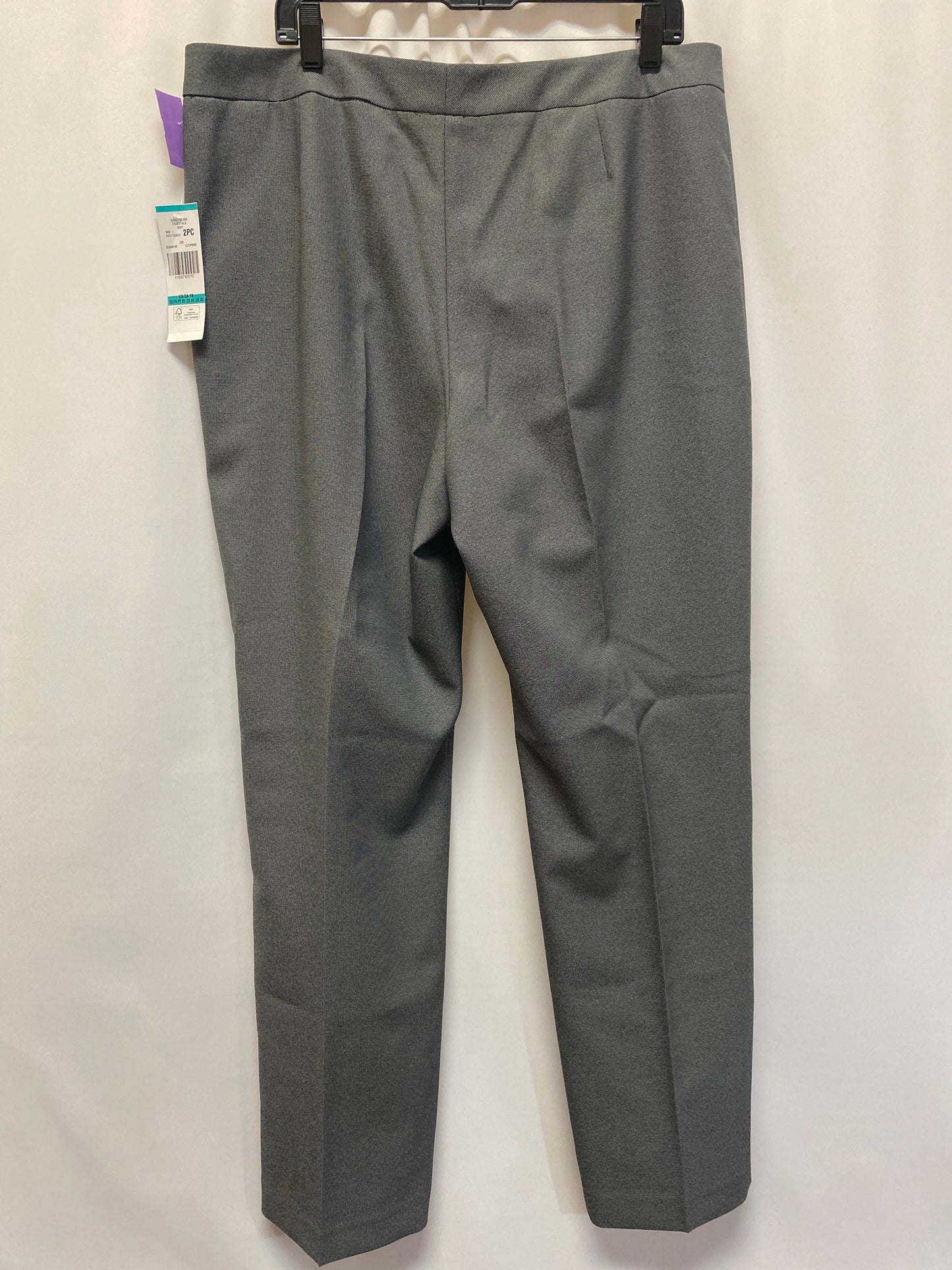 Grey Pants Set 2pc Le Suit, Size Xl