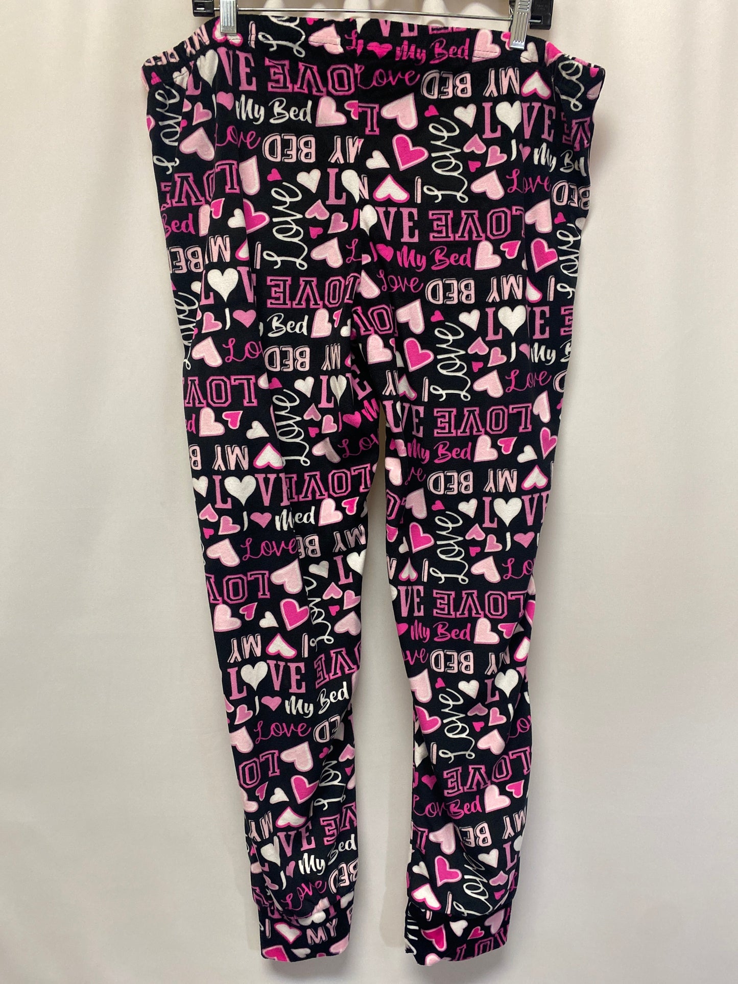 Pink Pajama Pants Bobbie Brooks, Size L