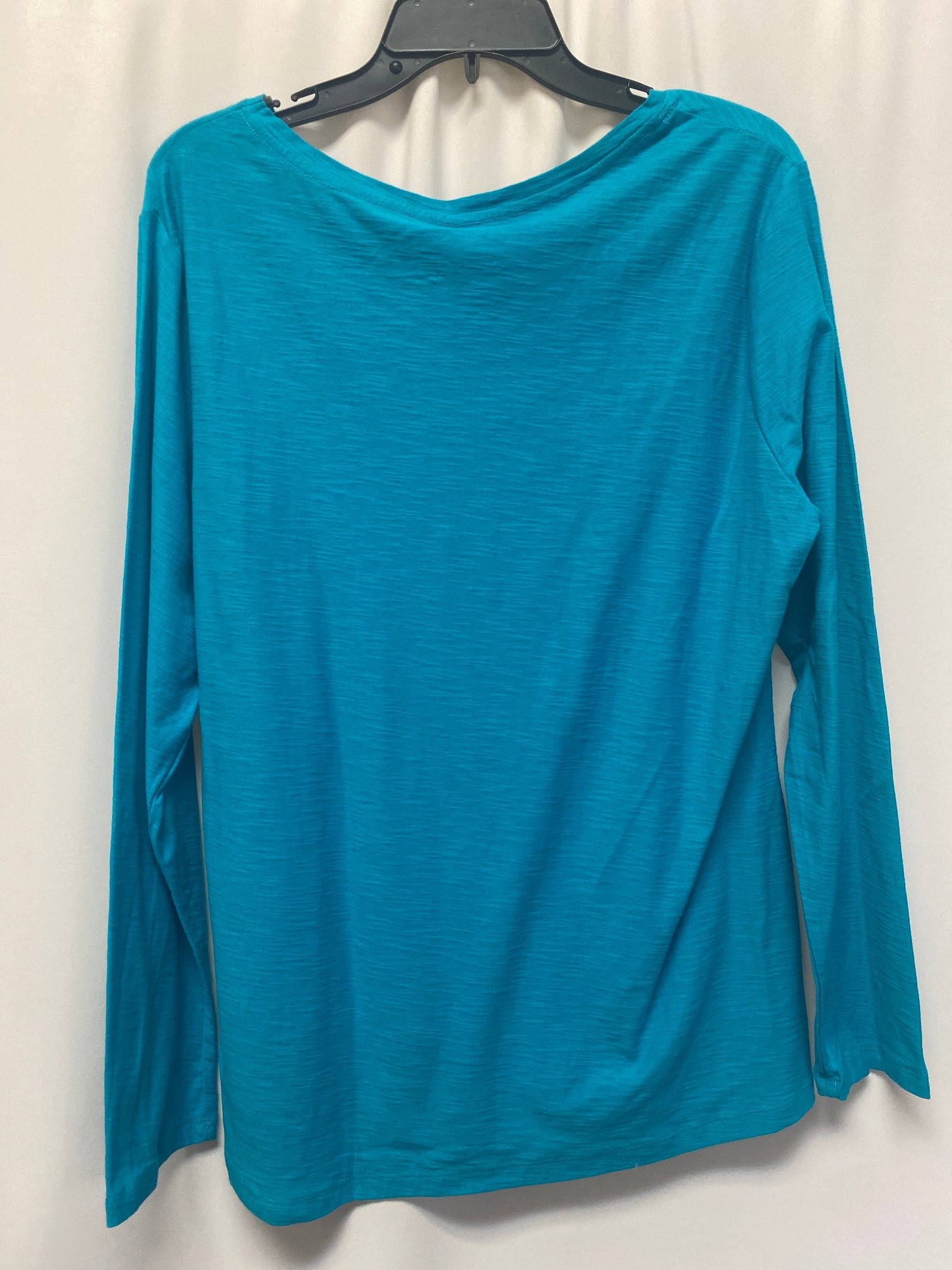 Teal Top Long Sleeve Faded Glory, Size Xxl