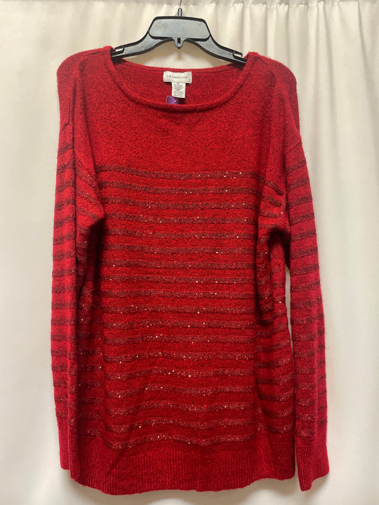 Red Sweater Liz Claiborne, Size Xl