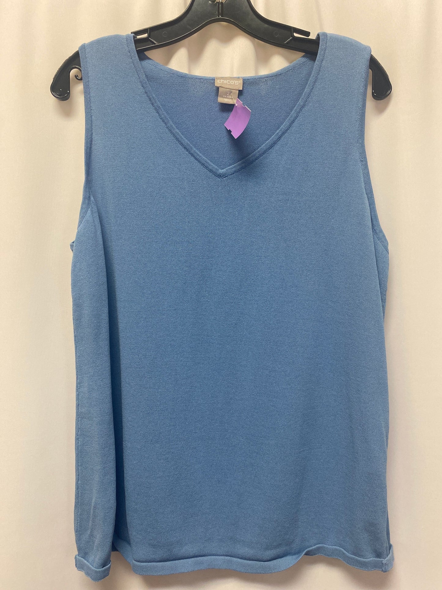 Blue Sweater 2pc Chicos, Size L