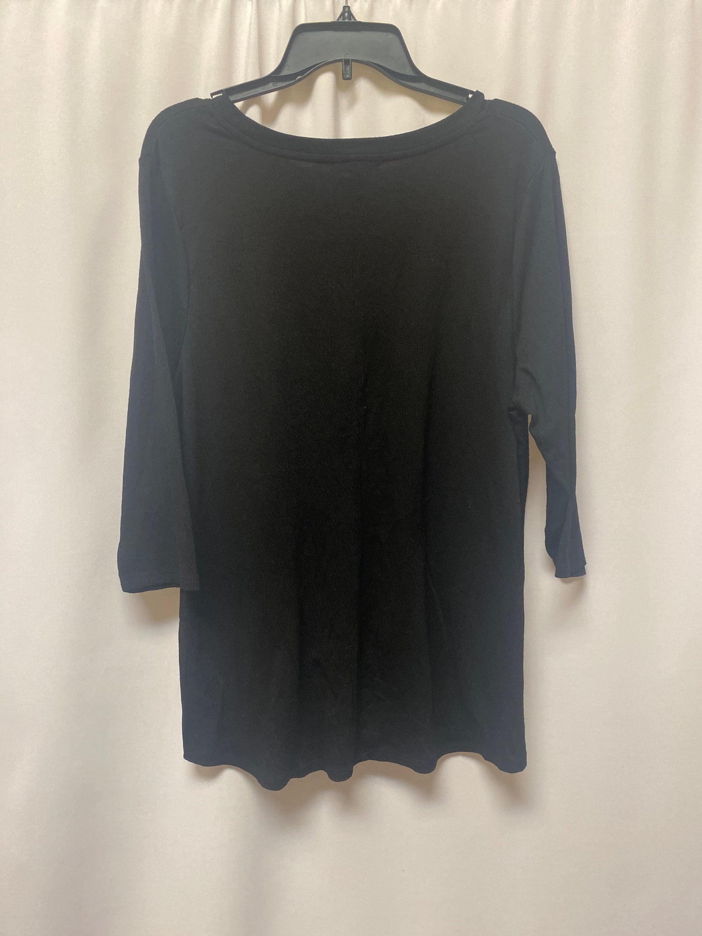 Black Top Long Sleeve Lane Bryant, Size 1x