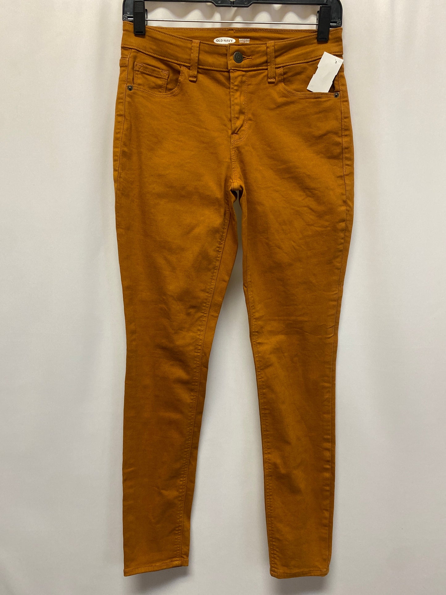 Orange Jeans Skinny Old Navy, Size 4