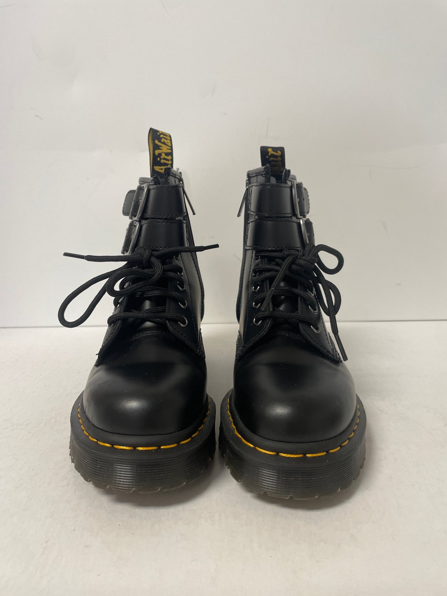 Boots Ankle Flats By Dr Martens In Black, Size: 8