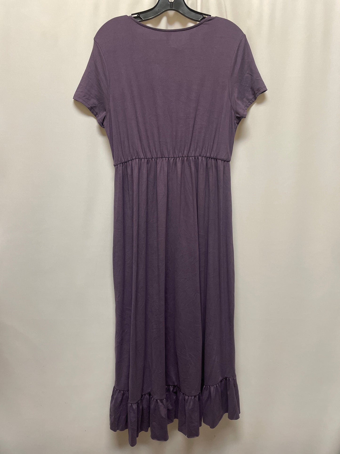 Dress Casual Maxi By Clothes Mentor In Purple, Size: Xl