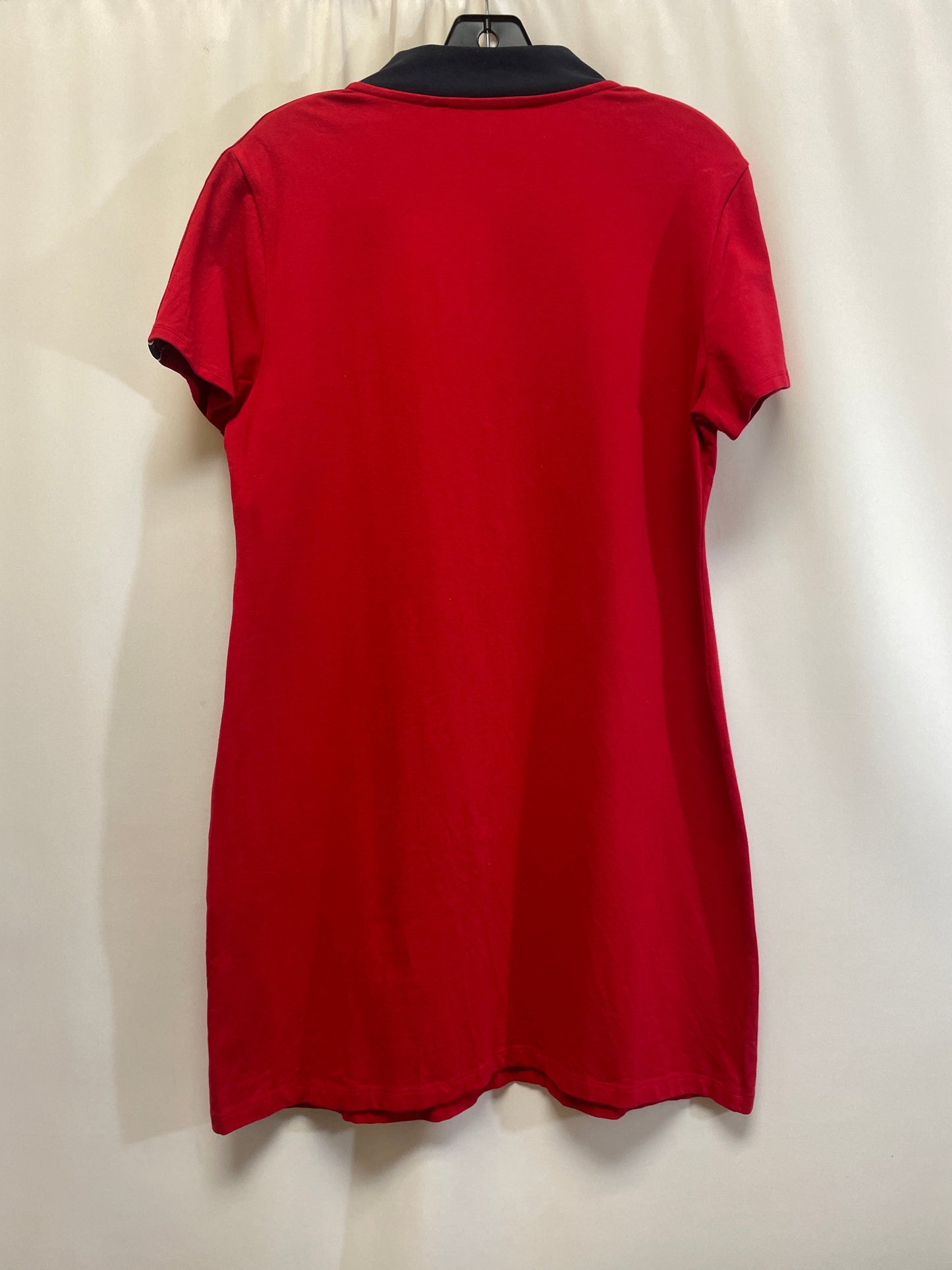 Dress Casual Midi By Tommy Hilfiger In Red, Size: L