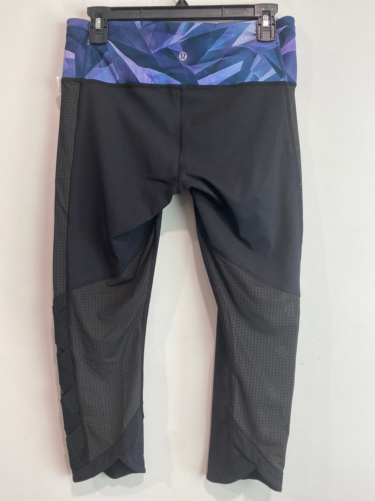 Athletic Capris By Lululemon In Purple, Size: 8