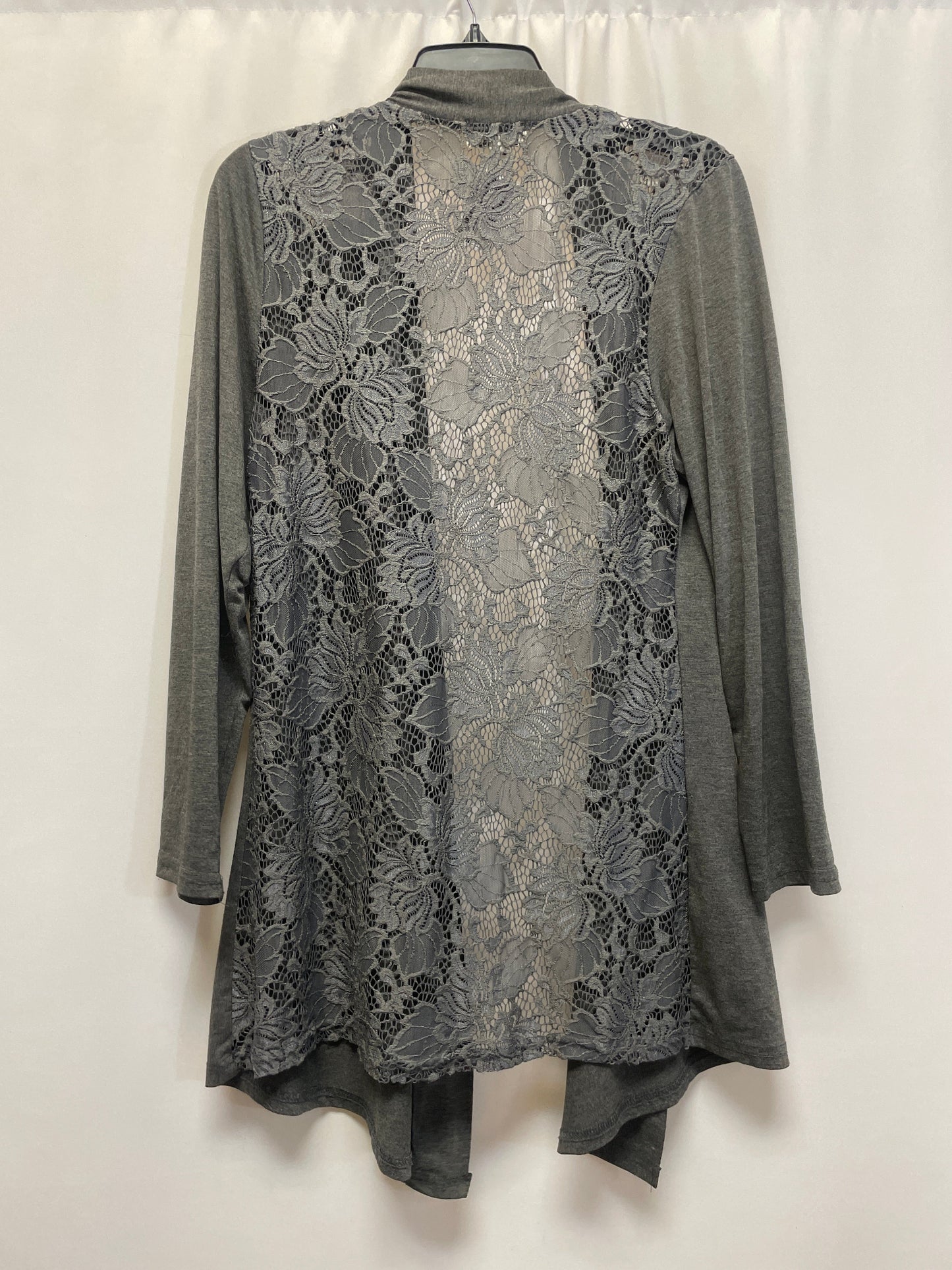 Cardigan By Arianna In Grey, Size: S