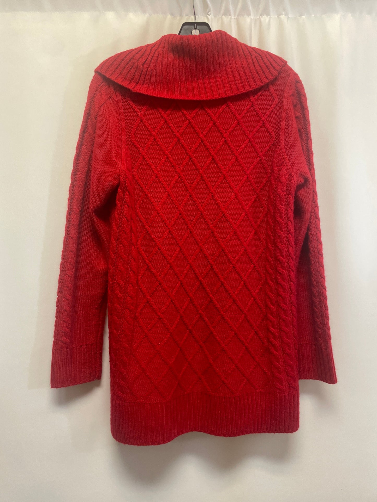 Sweater By Calvin Klein In Red, Size: M