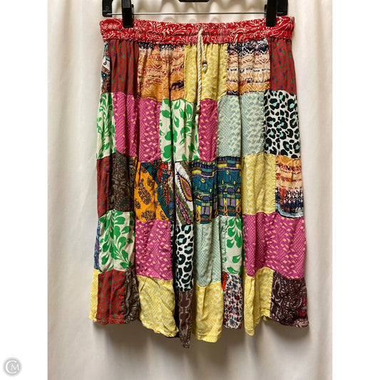 Skirt Midi By Clothes Mentor In Red, Size: S