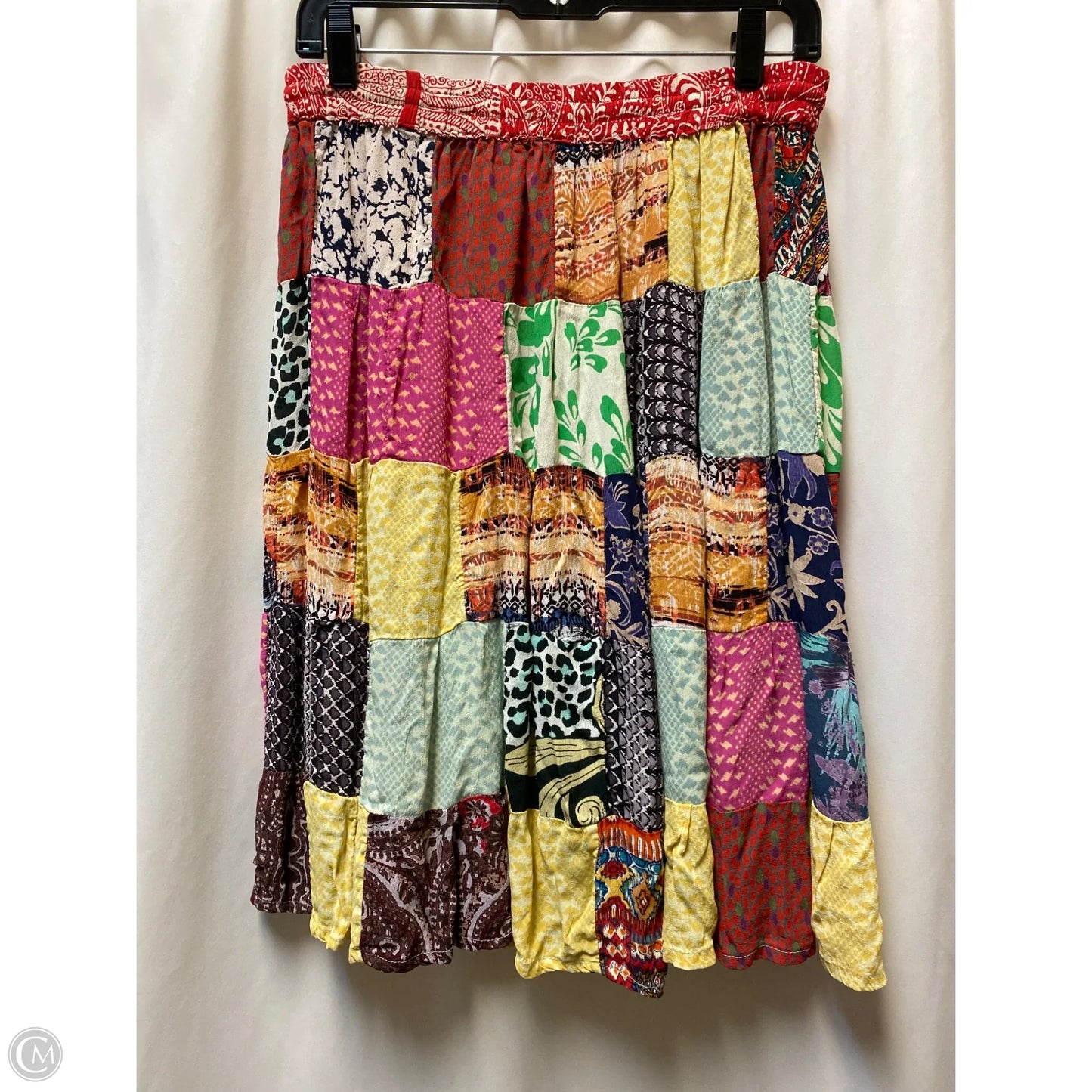 Skirt Midi By Clothes Mentor In Red, Size: S