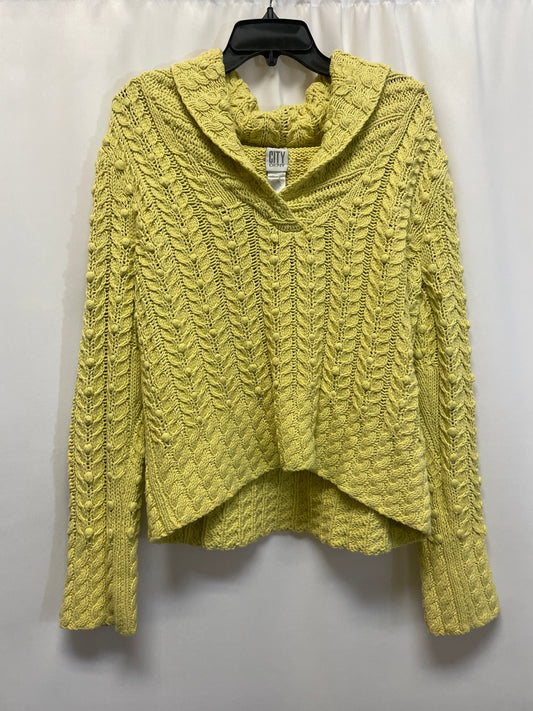 Sweater By Dkny In Yellow, Size: Xl