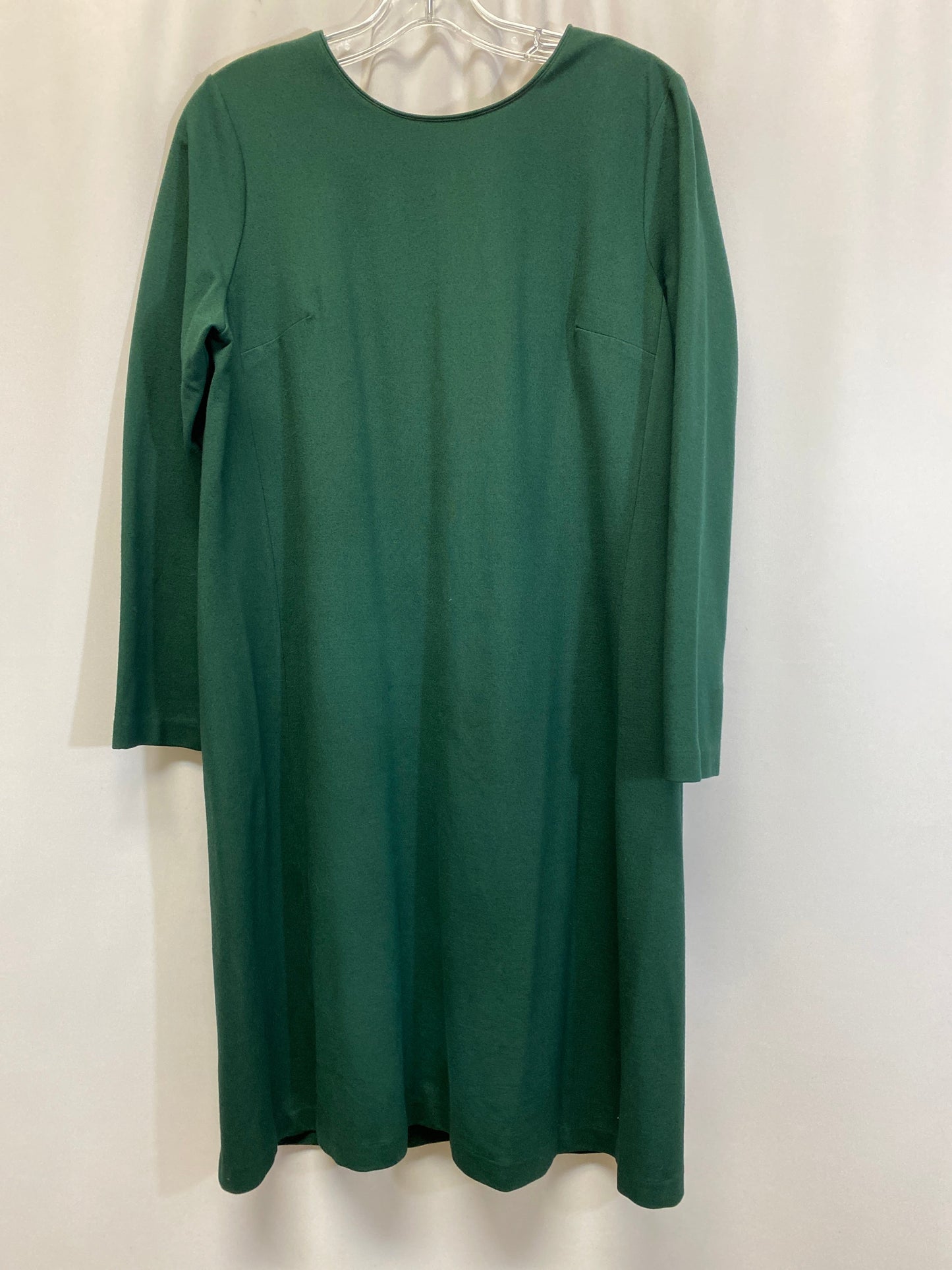 Dress Casual Midi By Talbots In Green, Size: L