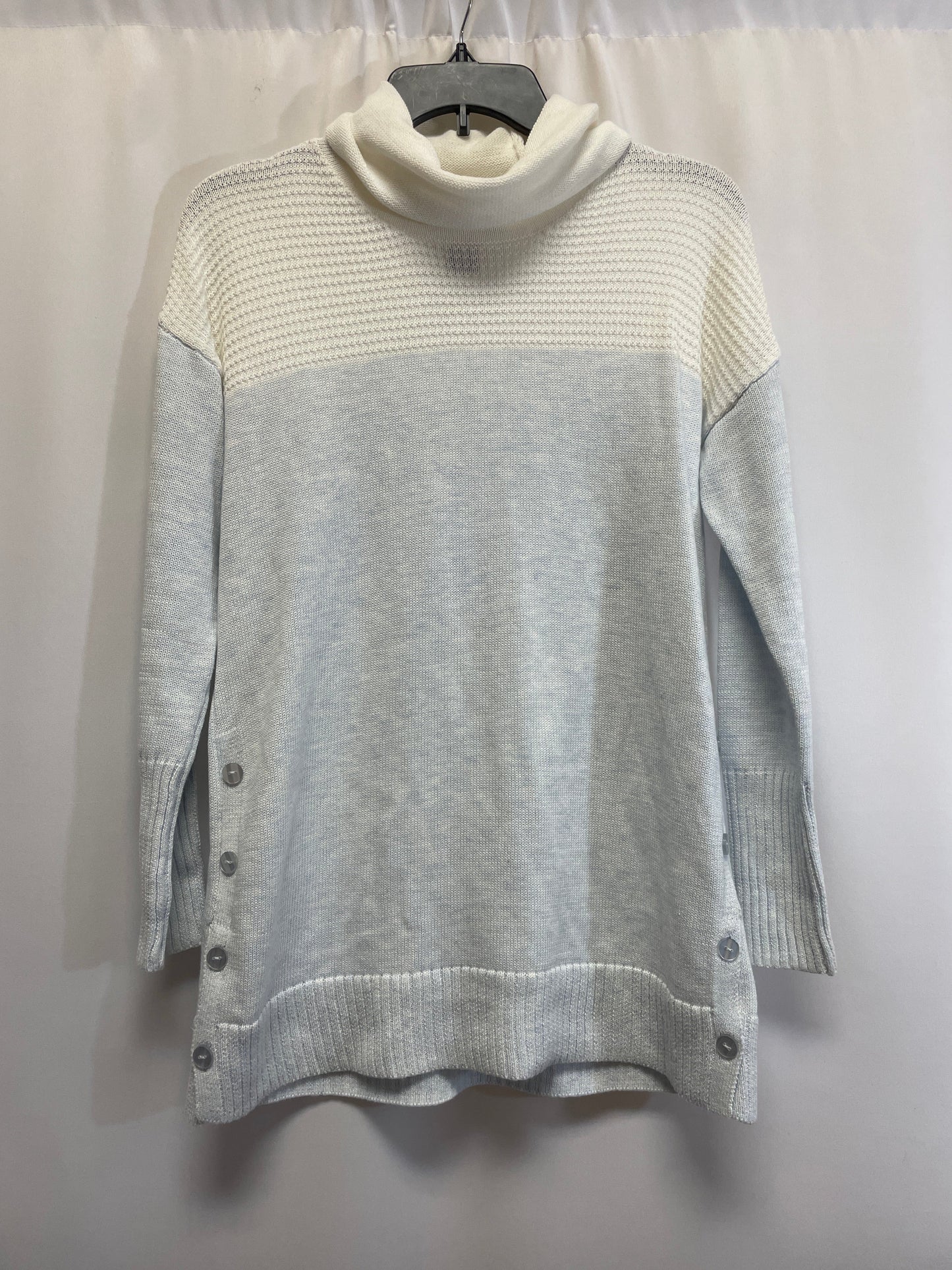 Sweater By Tahari By Arthur Levine In Blue, Size: S