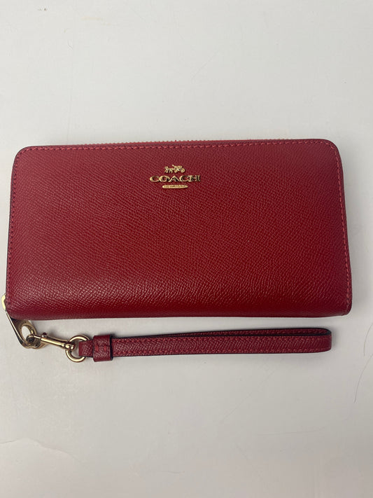 Wallet Designer By Coach, Size: Large