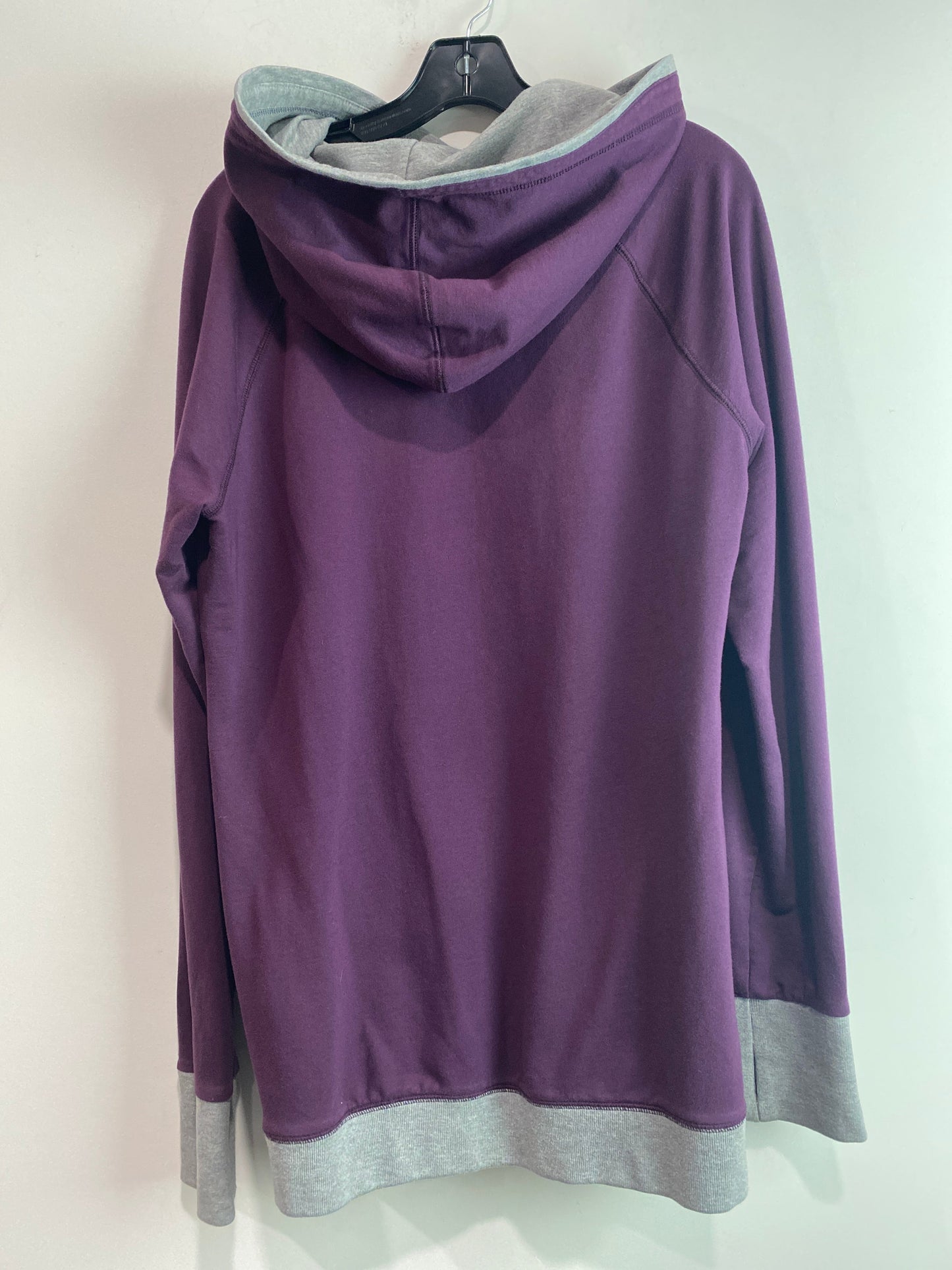 Sweatshirt Hoodie By Clothes Mentor In Purple, Size: Xl