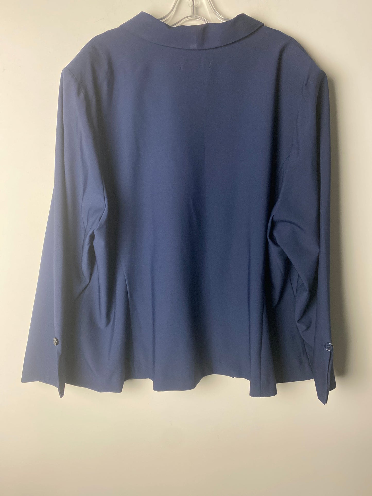 Skirt Suit 2pc By Romans In Blue, Size: 28