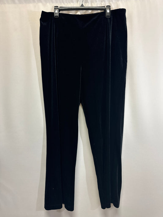 Pants Lounge By Chicos In Black, Size: Xl