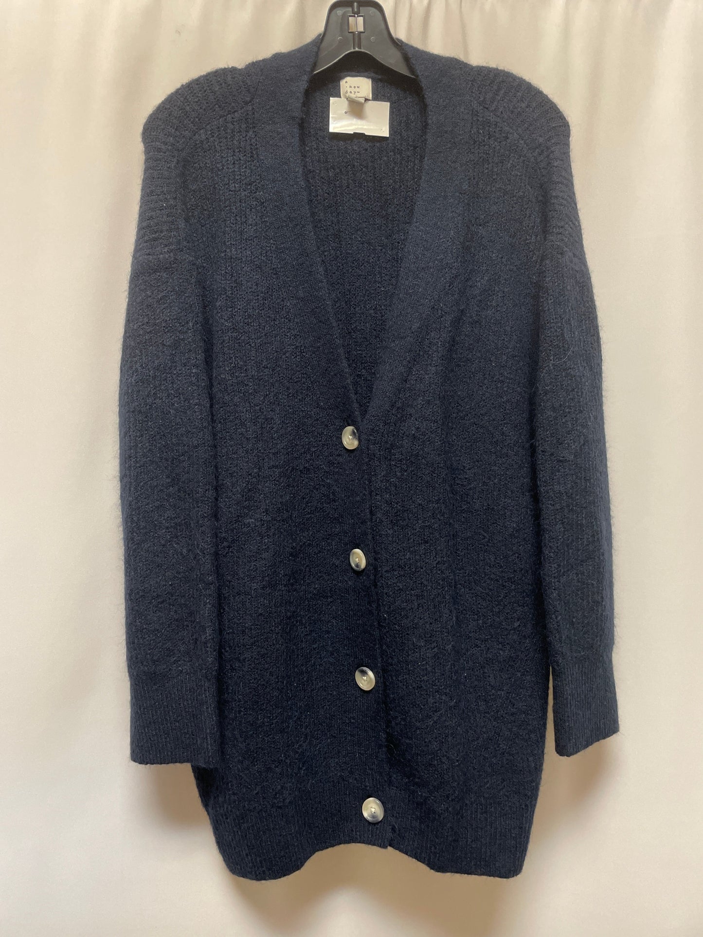 Cardigan By A New Day In Navy, Size: L