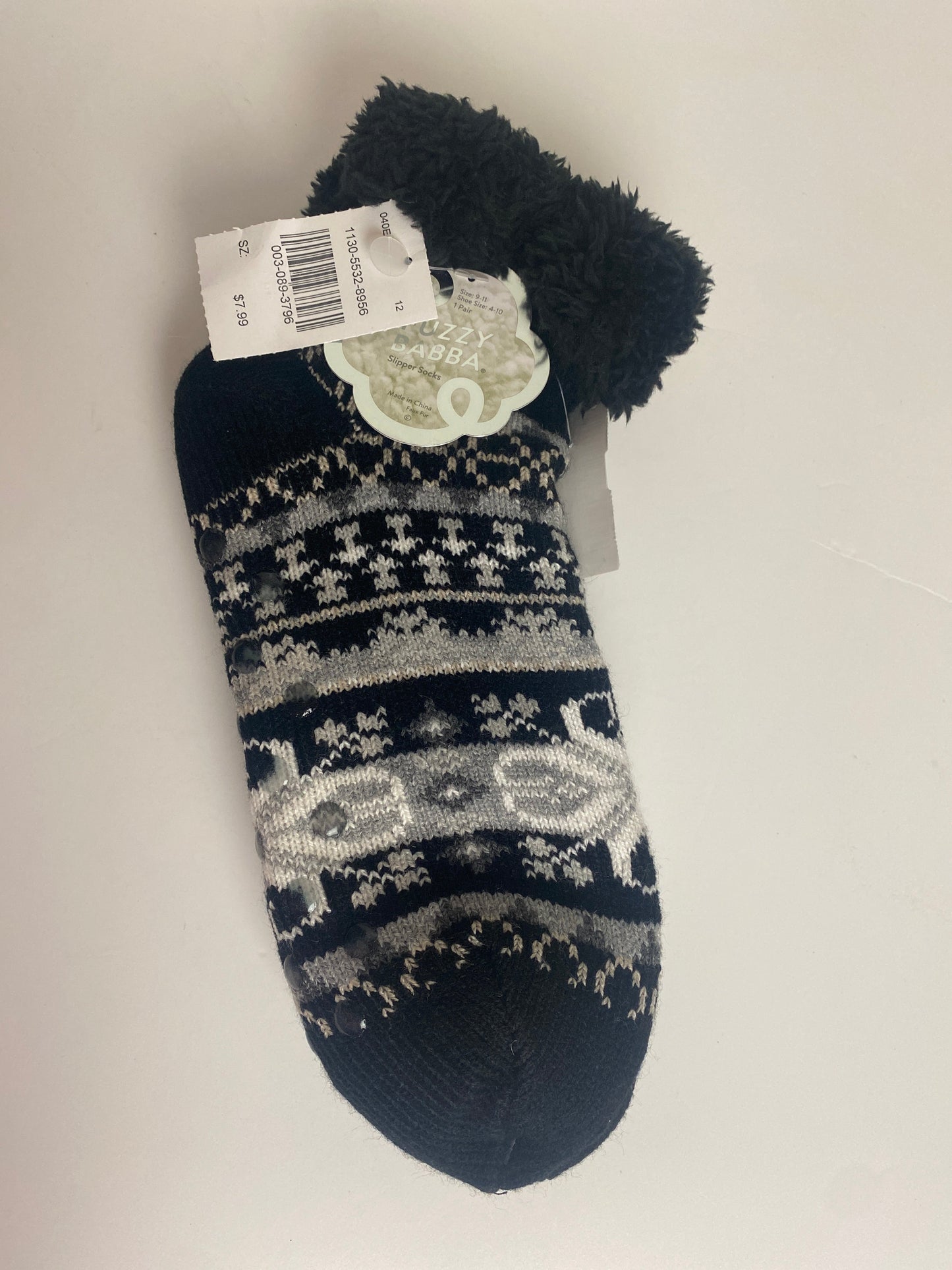 Socks By Clothes Mentor In Black, Size: 9