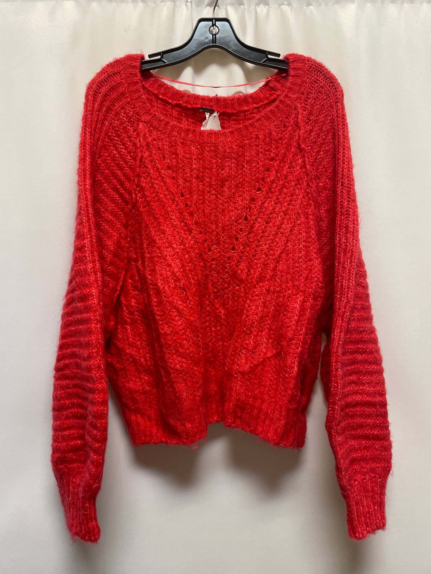 Sweater By Free People In Red, Size: M