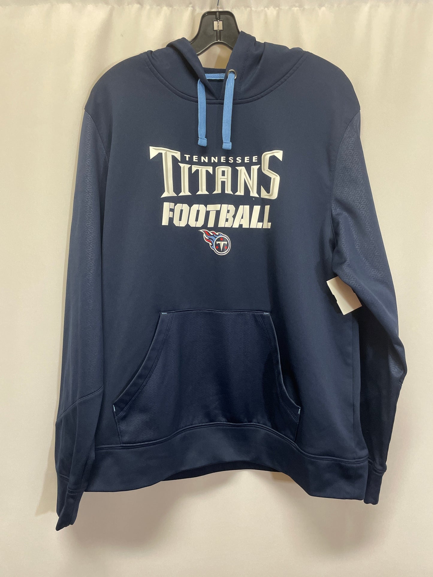 Sweatshirt Hoodie By Nfl In Navy, Size: L