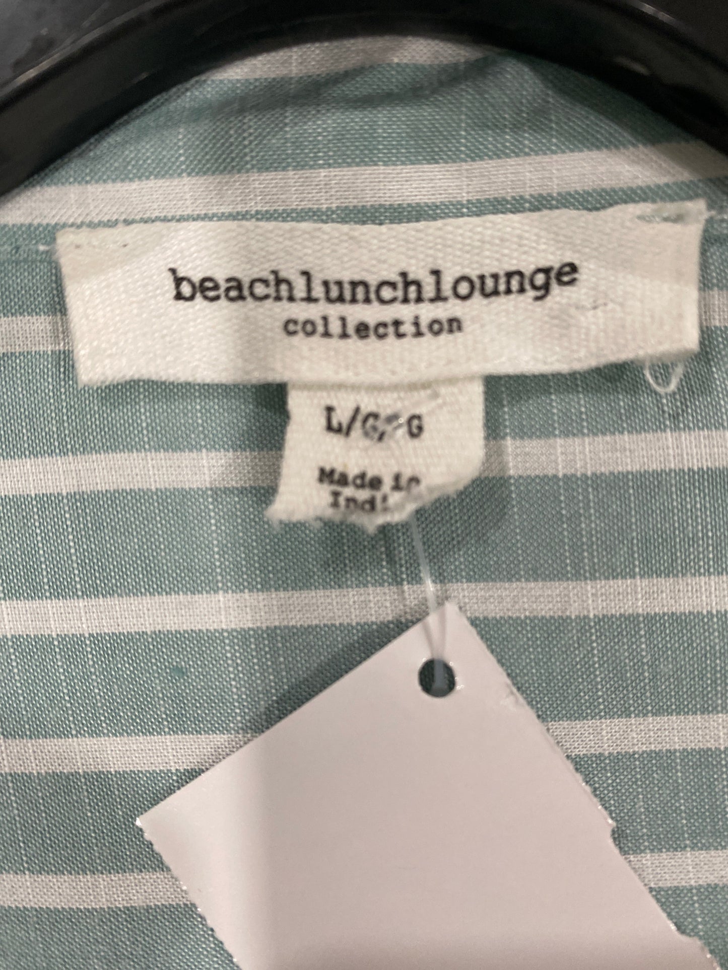 Top Long Sleeve By Beachlunchlounge In Green, Size: L