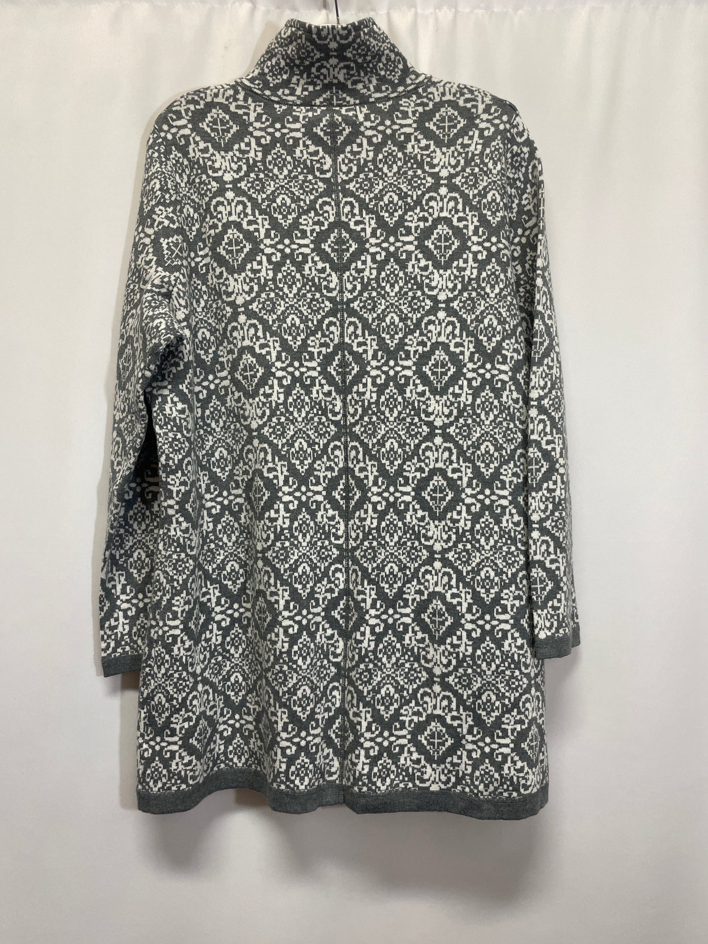 Cardigan By Cynthia Rowley In Grey, Size: 1x