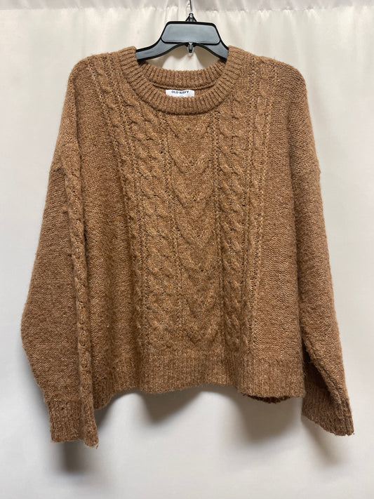 Sweater By Old Navy In Brown, Size: L