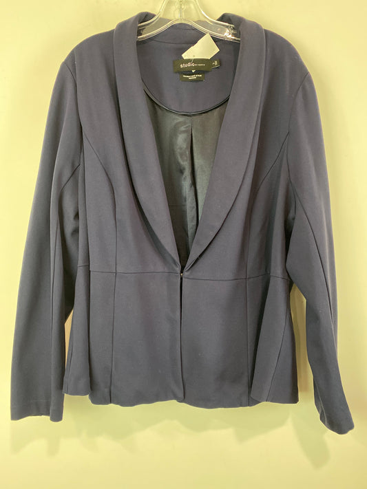 Blazer By Torrid In Navy, Size: 3x