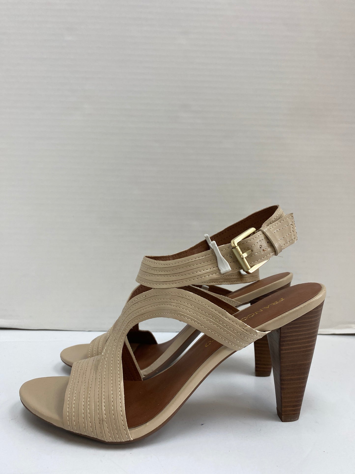 Shoes Heels Block By Franco Sarto In Tan, Size: 9