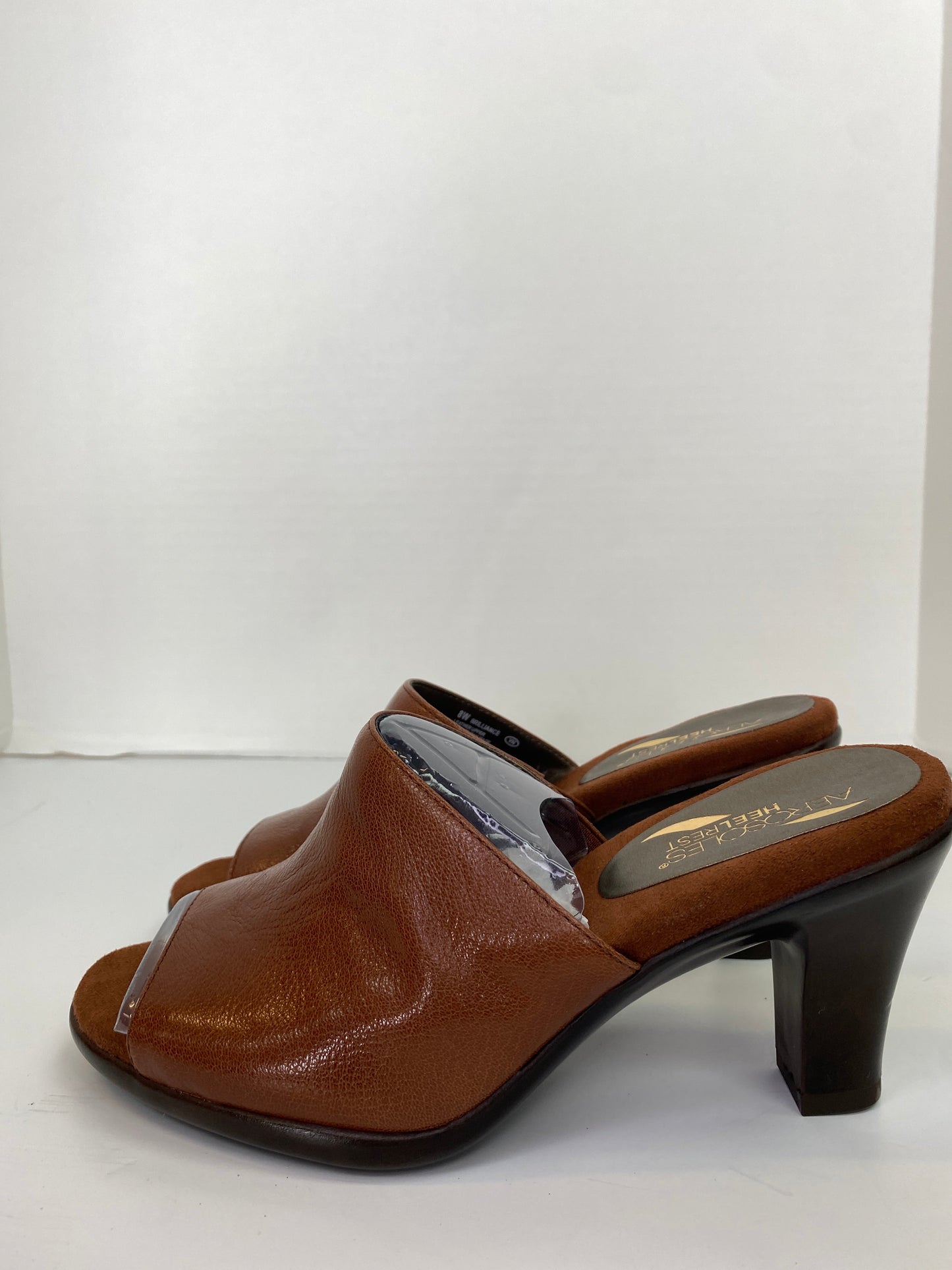 Shoes Heels Block By Aerosoles In Brown, Size: 8